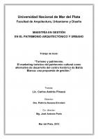 Cubierta para Turismo y patrimonio. El marketing turístico del patrimonio cultural como alternativa de desarrollo del centro histórico de Bahía Blanca :: una propuesta de gestión.