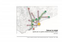 Cubierta para Suturar la ciudad: aportes para una gestión ambiental del espacio público