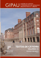 Cubierta para Textos de Cátedra. Volumen VII.