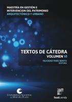 Cubierta para Textos de cátedra: Volumen VI