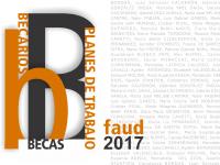 Cubierta para Becas, becarios y planes de trabajo: Faud 2017