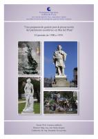 Cubierta para Una propuesta de gestión para la preservación  del patrimonio escultórico en Mar del Plata: el período de 1900 a 1939