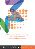 Cubierta para XVI Semana de la Ciencia y la Tecnología 2018: la FAUD investiga para la comunidad
