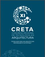 Cubierta para XI Congreso Regional de Tecnología en Arquitectura: Tecnologías para una arquitectura regionalmente sustentable